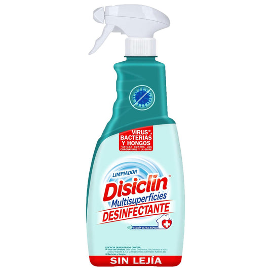 Disiclin Multi Surface Disinfectant Spray Dirt Viruses Cleaner 750ml
