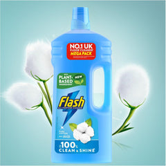 Flash All Purpose Cleaner Pure Cotton 100% Floor Clean & Shine Floor Liquid 1.5L