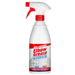 Elbow Grease Black Mould & Mildew Stain Remover Spray Cleans Walls Tile 700ml