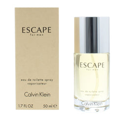 Calvin Klein Escape For Men Eau de Toilette 50ml Mens Fragrance Spray