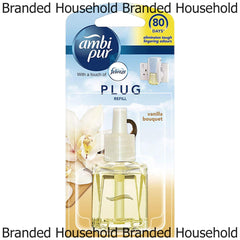 Febreze Plugin Refill Air Freshener Home Room Vanilla Bouquet 20ml
