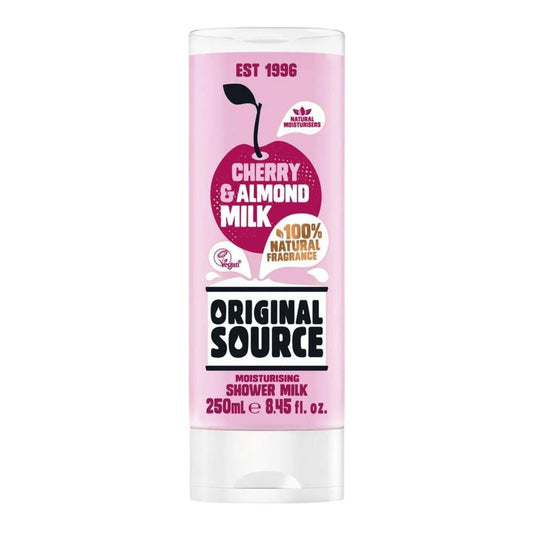 Original Source Body Shower Gel Cherry & Almond Milk Fresh Natural Scent 250ml
