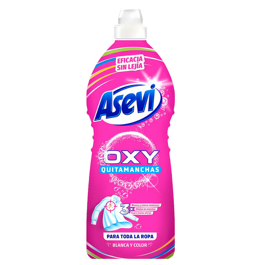 Asevi Oxy Gel Stain Remover White Coloured Clothes Fabric Cleaner 1.1L