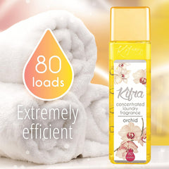 Kifra Orchid Concentrated Final Laundry Rinse Fragrance Gentle Cloth 80W 200ml