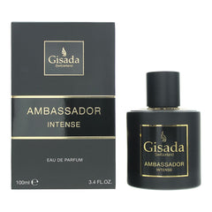 Gisada Ambassador Intense Eau De Parfum 100ml Mens Fragrance Spray