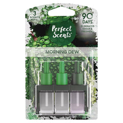Perfect Scents 3Volution Plug in Refills Morning Dew Home Air Fresheners 20ml