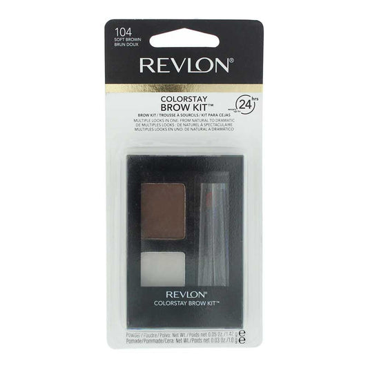 Revlon Colorstay 104 Soft Brown Brow Kit 1.1g