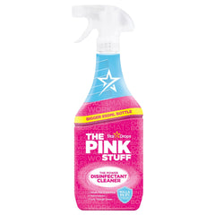 The Pink Stuff Power Disinfectant Cleaner Spray Multi-Purpose Streak Free 850ml