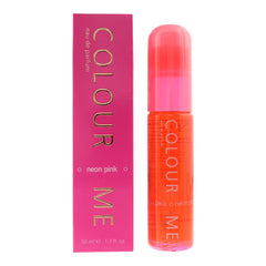 Milton Lloyd Colour Me Femme Neon Pink Eau de Parfum 50ml Womens Fragrance Spray