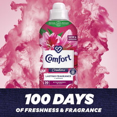 Comfort Fabric Conditioner Long Last Fragrance 30 Washes Strawberry & Lily 900ml