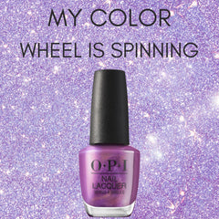 Opi Nail Lacquer Polish My Colour Wheel Is Spinning Hrn08 15ml