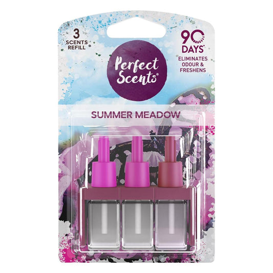Perfect Scents 3Volution Plug in Refills Summer Meadow Home Air Fresheners 20ml