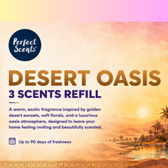 Perfect Scents Desert Oasis 3 Scent Refills – Arabic Collection Air Freshener