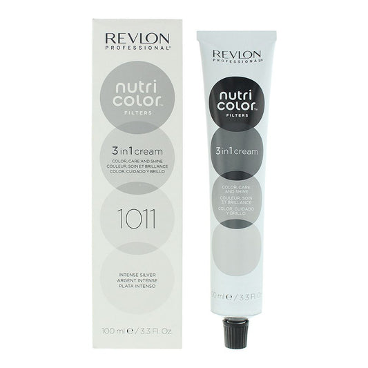 Revlon Nutri Color Filters 1011 Intense Silver 3 In 1 Hair Colour 100ml