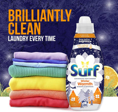 Surf Laundry Detergent Liquid Fabric Clothes Winter Warmth 24 Washes 648ml