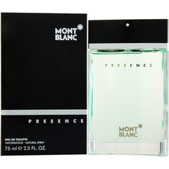 Montblanc Presence Eau de Toilette 75ml Spray For Mens Fragrance