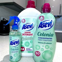 Asevi Spanish Cleaning Products Bundle Colonia Fabric Conditioner Laundry Detergent
