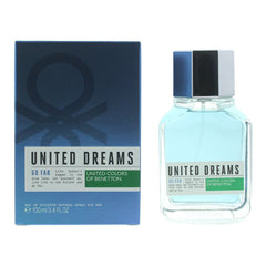 Benetton United Dreams Go Far Eau de Toilette 100ml Natural Spray for Men