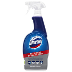 Domestos Multipurpose Bleach Spray Toilet Surface Cleaner Stain Remover 750ml