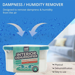 Damp Catcher Interior Dehumidifier Moisture Mould Mildew Remover Trap Bundleset