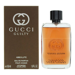 Gucci Guilty Pour Homme Absolute Eau de Parfum 50ml Mens Fragrance Spray