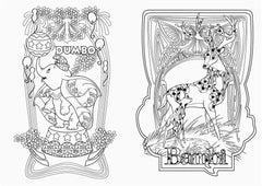 Disney Classic Colouring Book Favourite Characters For Kids Children Boys Girls