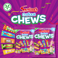 Swizzels Curious Chews Mix Sweet Vegan Candy 171G