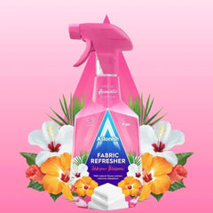 Astonish Fabric Refresher Spray Freshening Clothes Hibiscus Blossom Scent 750ml