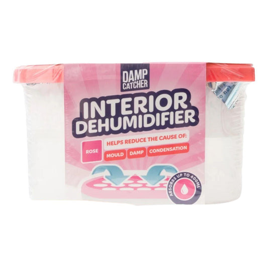 Damp Catcher Interior Dehumidifier Moisture Mould Remover Rose 180G