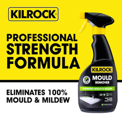 Kilrock Mould Mildew Removes Ceramic Enamel Grout Painted Surfaces Spray 500ml