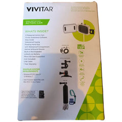 Vivitar High Defination Action Cam Waterproof 5 Megapixel 4X Zoom Dvr 782Hd
