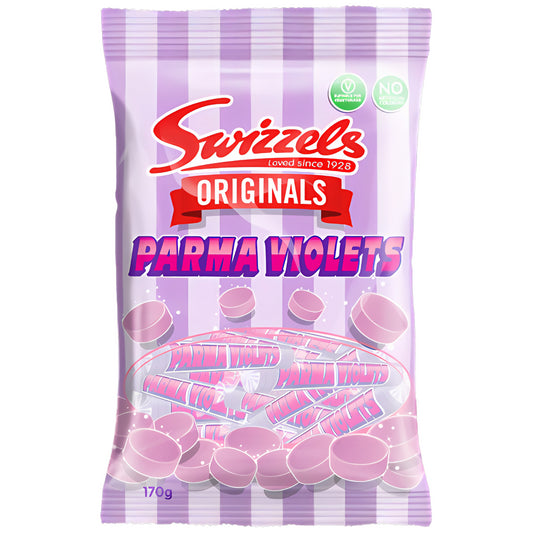 Swizzels Parma Violets Originals Mix Sweet Vegan Candy 130g