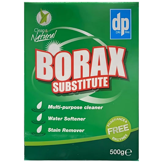 Dri Pak Borrax Substitute Multipurpose Stain Remover Cleaner Water Softener 500G