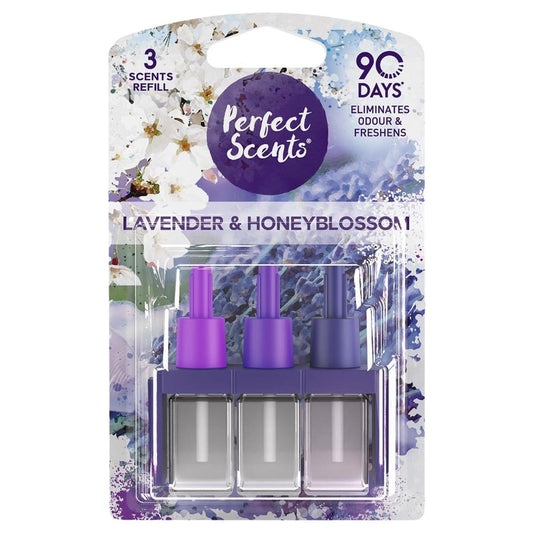 Perfect Scents Plug in Refills Lavender & Honey Blossom Air Fresheners 20ml