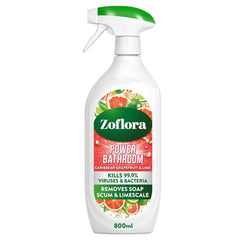 Zoflora Bathroom Soap Scum Remover Spray Caribbean Grapefruit & Lime 800ml