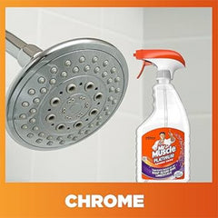 Mr Muscle Platinum Shower Shine Cleaner Spray Prevent Surface Limescale 500ml