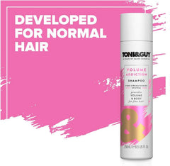 Toni&Guy Volume Addiction Shampoo & Conditioner Hair Volumising Bundle Set 250ml