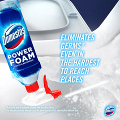 Domestos Power Foam Toilet Bathroom Cleaner Spray Arctic Fresh 450ml