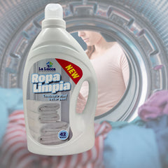 La Lucca Concentrated Laundry Detergent Liquid Clean Clothes 42 Washes 2.77L
