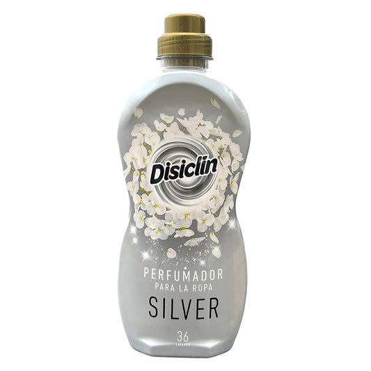 Disiclin Fabric Clothes Laundry Perfumer Liquid 36 Washes Silver 720ml