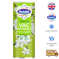 Neutradol Carpet Deodorizer Bad Smell Freshener Fresh Lily 350G
