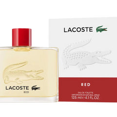 Lacoste Red Eau de Toilette 125ml Spray Mens Fragrance