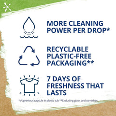 Persil 3 In 1 Bio Capsules Powerful Outstanding Stain Removal 40 Washes 844G