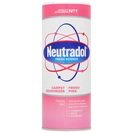 Neutradol Carpet Deodorizer Bad Smell Freshener Fresh Pink 350G