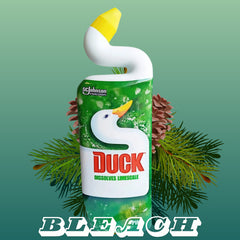 Duck Pine Dissolves Limescale Bleach Gel 750ml Deep Action Toilet Liquid Cleaner