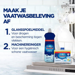 Finish Power All In One Stain Remover Dishwasher 68 Tablet Clean Shine Powerball