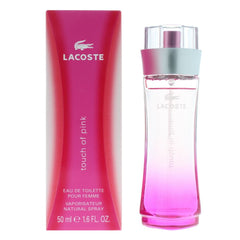 Lacoste Touch Of Pink Eau de Toilette 50ml Womens Fragrance Spray