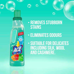 Ace Ultra For Colours Fabric Stain & Odour Remover Active Oxygen 1L