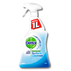 Dettol Anti Bacterial Surface Cleanser 1L Kill 99.9% Bacteria No Bleach Odour