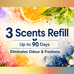 Perfect Scents Cotton Fresh 3 x 20ml Air Freshener Refills